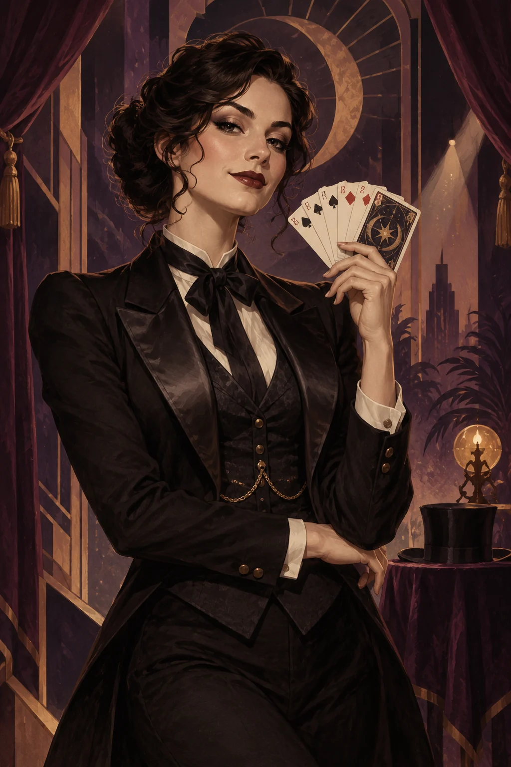 Illustrated fictional character Celeste Vale